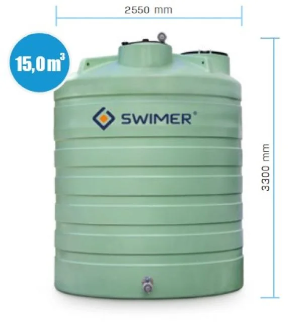 Zbiornik na RSM 15000 marki SWIMER w okazyjnej cenie