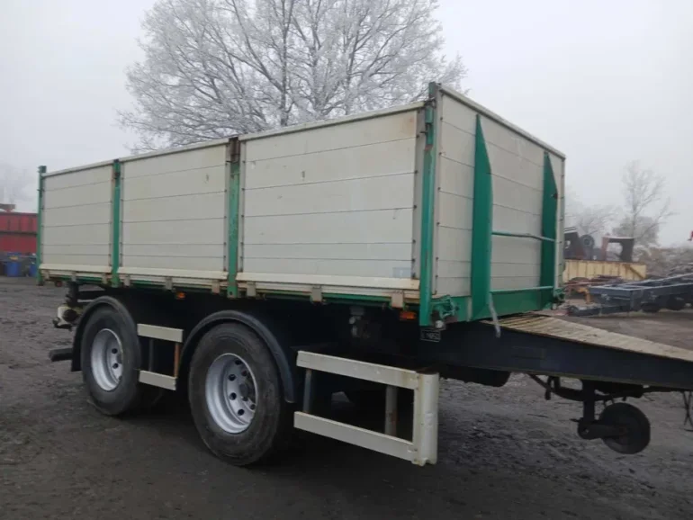 Tandem NOPA 20 T 3 x wywrotka masywna budowa długa paka