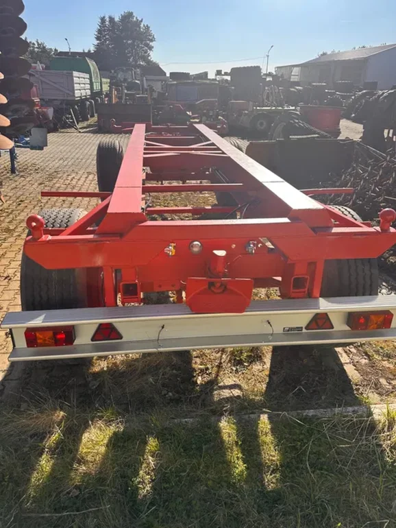 Przyczepa TONNE DK16 rama przyczepy wywrotki trzystronnej 16 ton