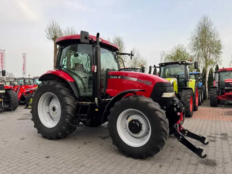 CASE-IH MXU 125 MAXXUM / Kabina + przednia oś amortyzowana /