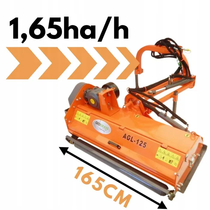 Kosiarka bijakowa tylno boczna AGL165 GEOGRASS do rowów MŁOTEK 400g