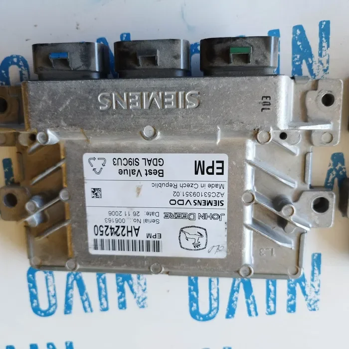 John deere moduł sterowania AH224250