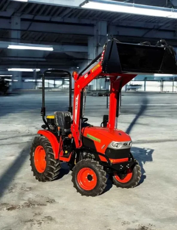 Hinomoto HM-275, 25koni,4x4, HOMOLOGACJA, ladowacz czołowy ,łyżka 4w1