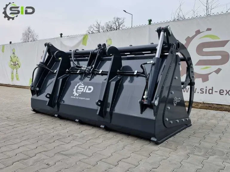 Łyżko krokodyl ząb palony XL, rekin 2,4 m, 1,82 m3 SID