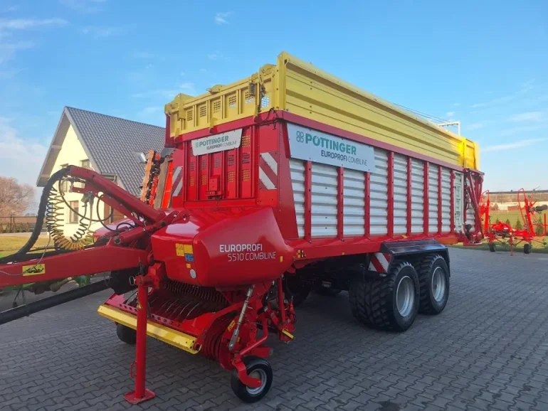 Przyczepa samozbierająca Pottinger Europrofi 5510 Combiline Nowka!