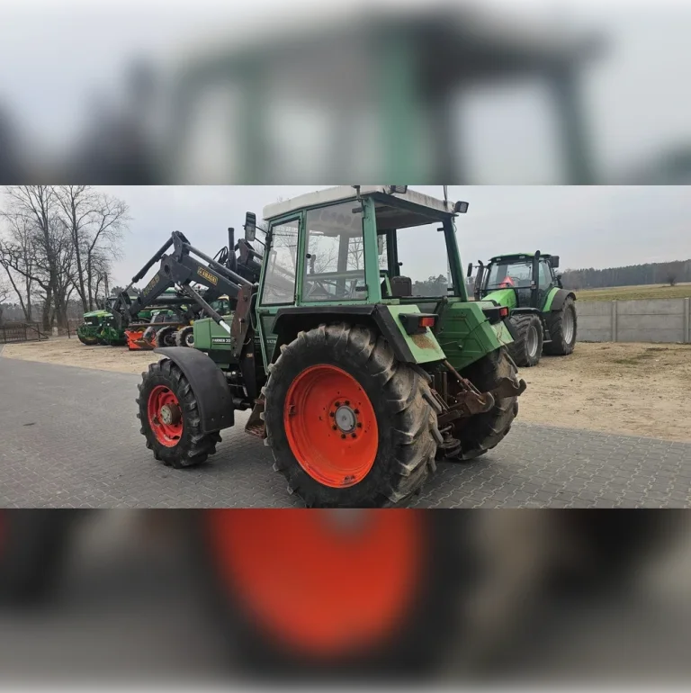 Fendt 309 lsa z ładowaczem