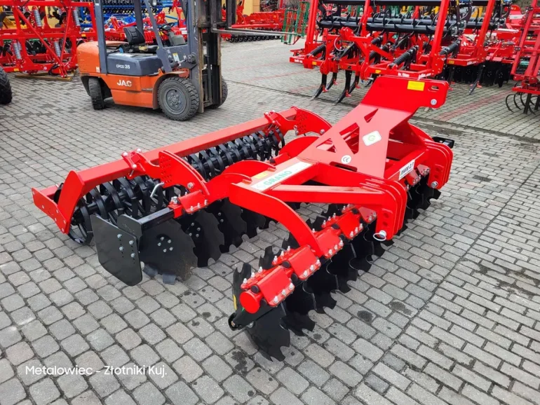 OD RĘKI !!! Brona talerzowa Grano System SHS 30 Rura Daszek