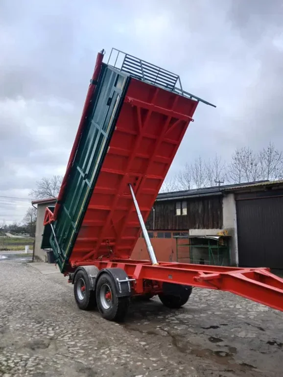Tandem wywrotka 3 stronna ROHR 20 T resor skorupa