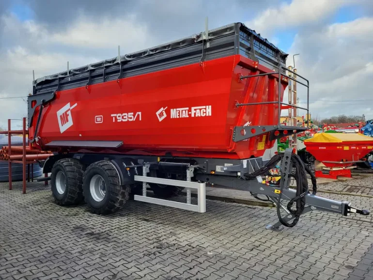 NA PLACU!! Przyczepa Skorupowa T935/1 18ton Metal-Fach