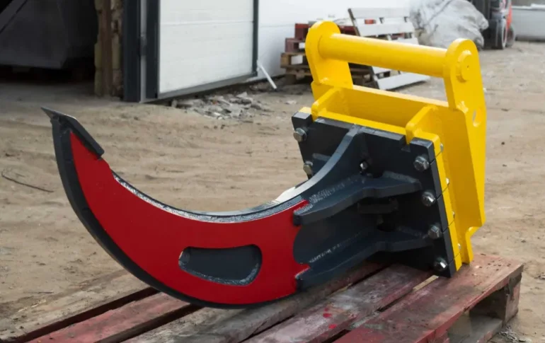 Osprzęt do wyrywania karp korzeni na ramie kopiące jcb cat itp .