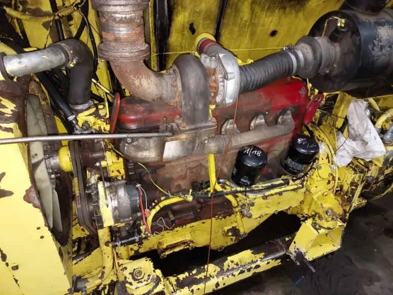 Silnik Fiat Iveco do paszowozu sgariboldi części
