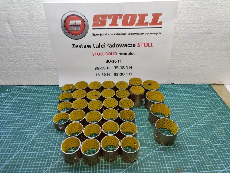 Zestaw tulei ładowacza STOLL SOLID 30-16 P / 35-18 P / 38-20 P /40-22P