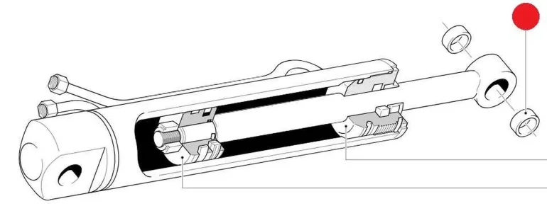 Zestaw tulei ładowacza MAILLEUX seria TECHNIC MX60 MX80 MX100 MX120