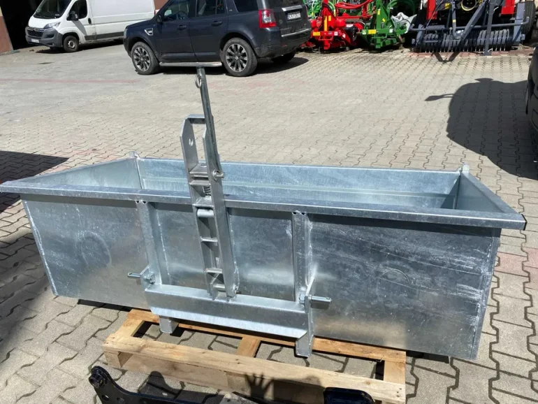 Skrzynia ładunkowa lekka z lemieszem 1600mm AGROMET MOGILNO