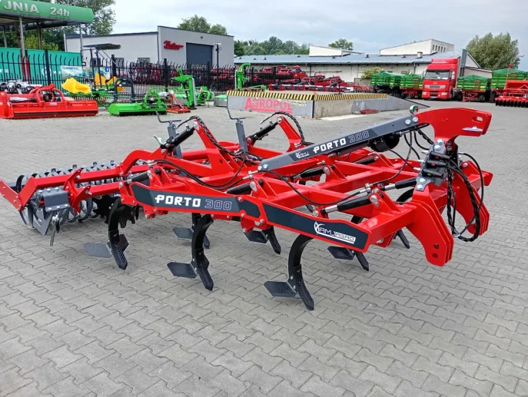 Agregat bezorkowy AMJ-AGRO PORTO 300 wał daszkowy 620, cena PROMOCYJNA