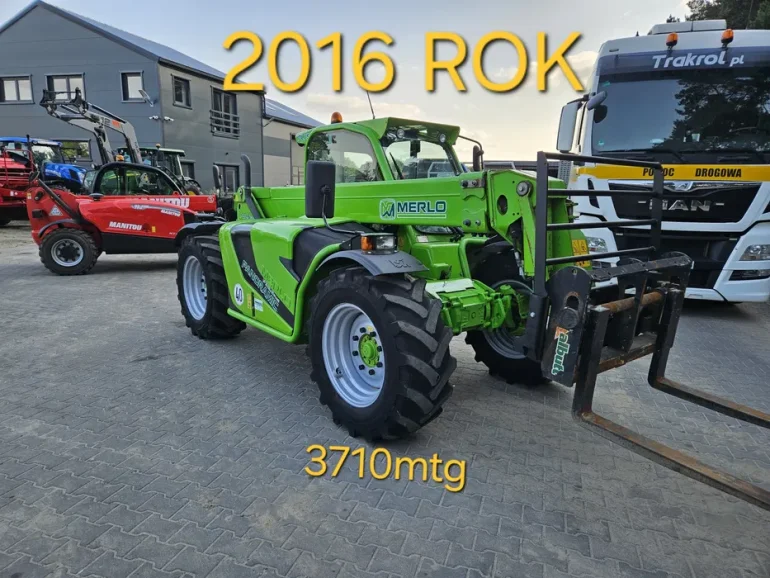 Merlo 32.6 Plus Panoramic 2016 Rok 3710mtg pierwsze opony Faktura