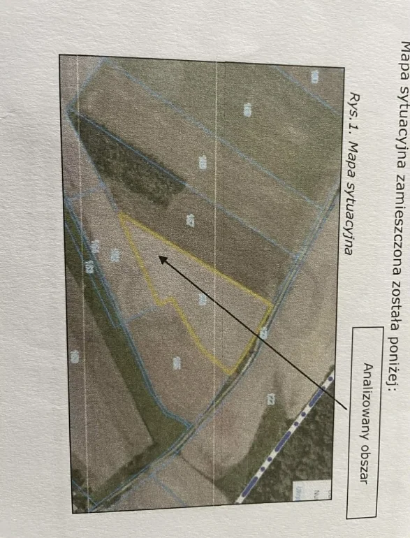 Działka rolna Mściszów