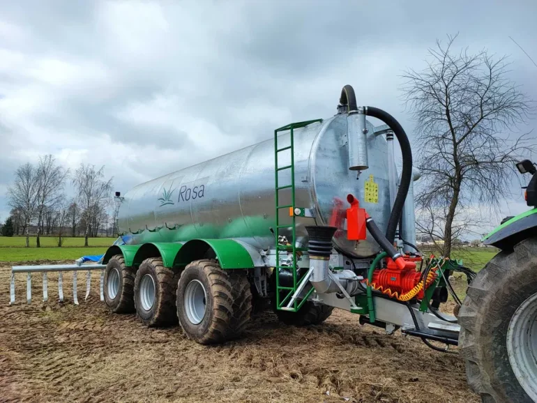 Wóz asenizacyjny ROSA 24/R3S 24000 litrów TANDEM TRIDEM - beczkowóz, beczka