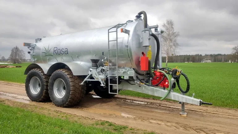 Wóz asenizacyjny ROSA 16/R2S 16000 litrów tandem - beczkowóz, beczka