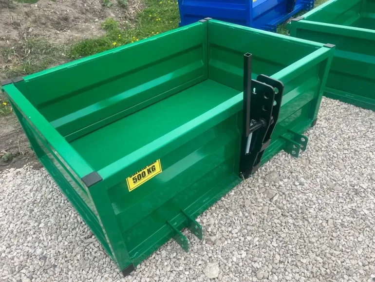 Skrzynia transportowa 150x100x50 na tył ciągnika 150 cm 180 cm DOSTAWA