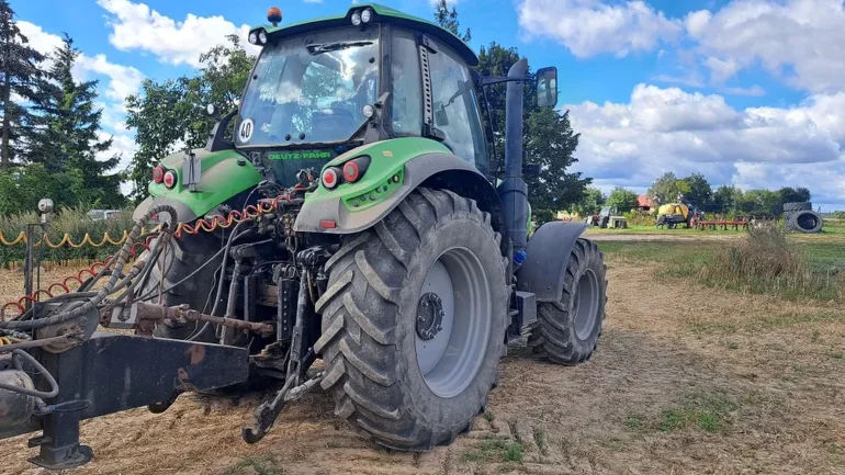 Deutz fahr 6180 cshift 2016 rok Pneumatyka