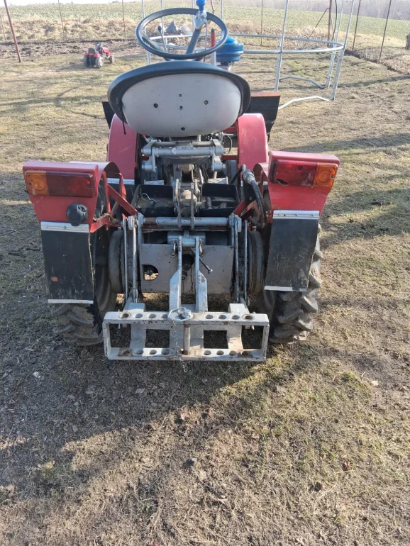 Traktorek 4x4 TZ-4K-14 ogrodniczy