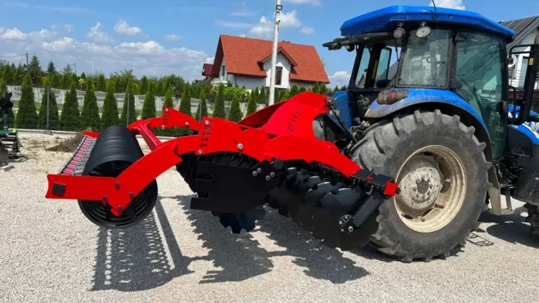Talerz zębaty 6otworowy 510mm na piaście bezobsługowej brona talerzowa