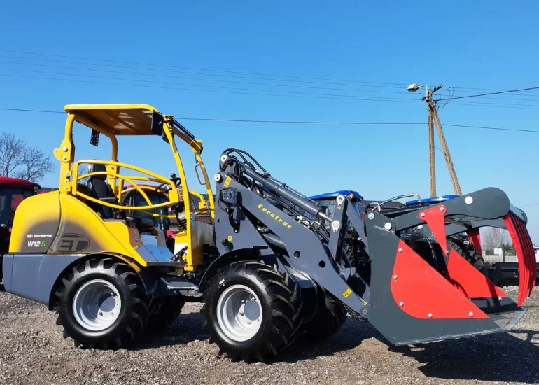 Nowa ładowarka EUROTRAC W12S i Silnik KUBOTA V1505 I 2025 I SUPER CENA