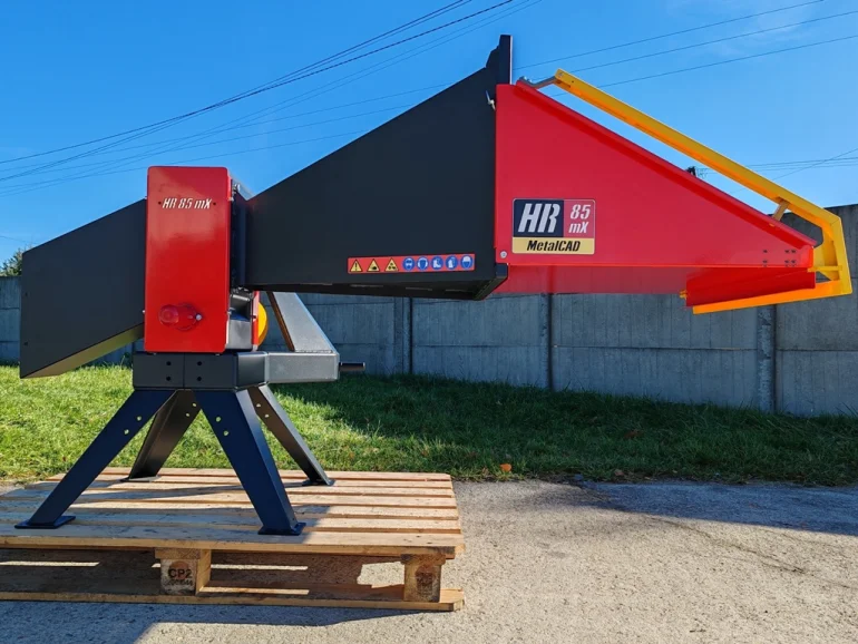 Rębak walcowy 85 mX - tnie gałęzie 8,5 cm - zrębka 6-12 cm rozdrabniacz