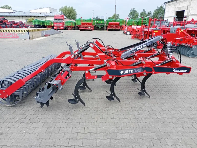 Agregat bezorkowy AMJ-AGRO PORTO 300 wał daszkowy 620, cena PROMOCYJNA