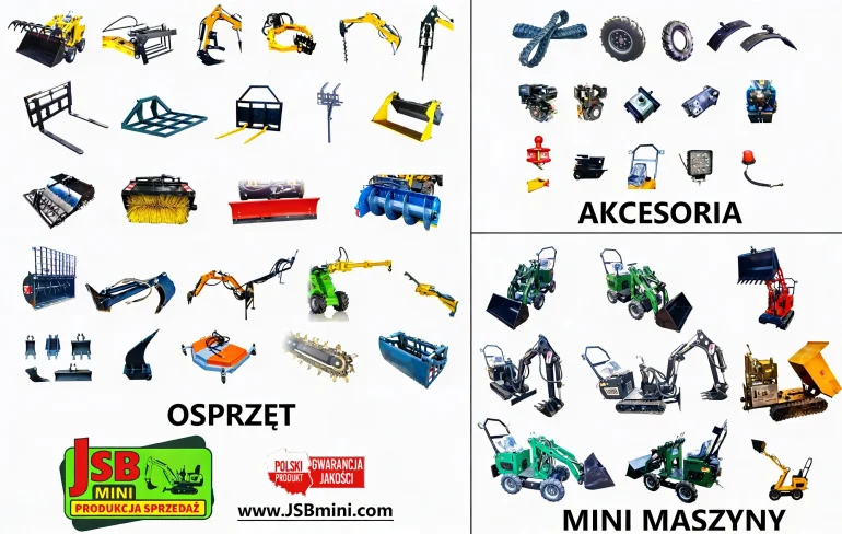 Ładowarka Koparka Wozidło - NOWE 2026 - Prosto od Producenta JSB POLSKA