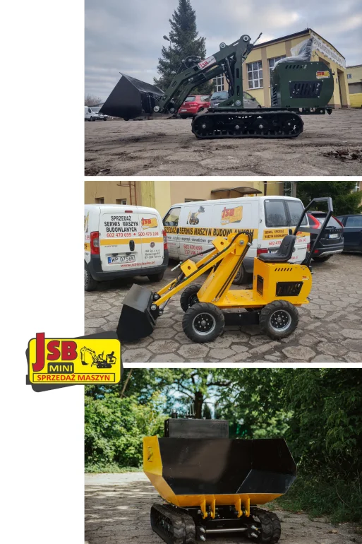Ładowarka Koparka Wozidło - NOWE 2025 - Prosto od Producenta JSB POLSKA -