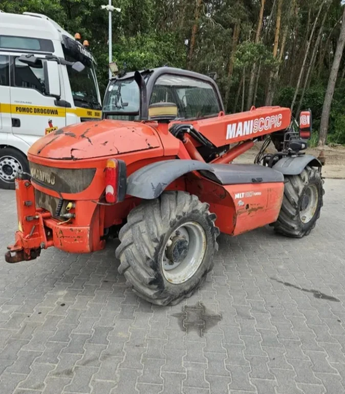 Małe Manitou MLT 627T 2009Rok 5800mtg Oryginał Faktura