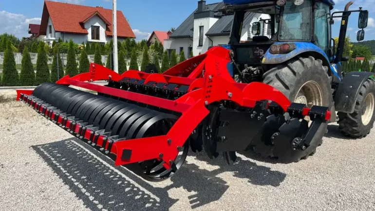 Talerz zębaty 6otworowy 510mm na piaście bezobsługowej brona talerzowa
