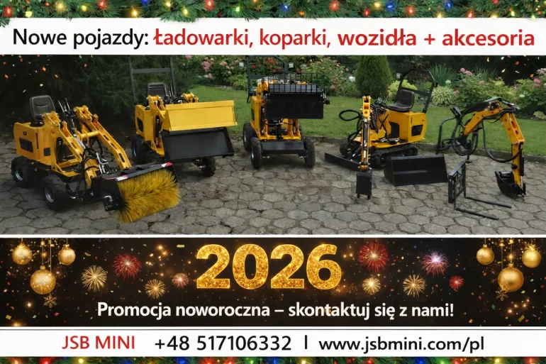 Ładowarka Koparka Wozidło - NOWE 2025 - Prosto od Producenta JSB POLSKA -
