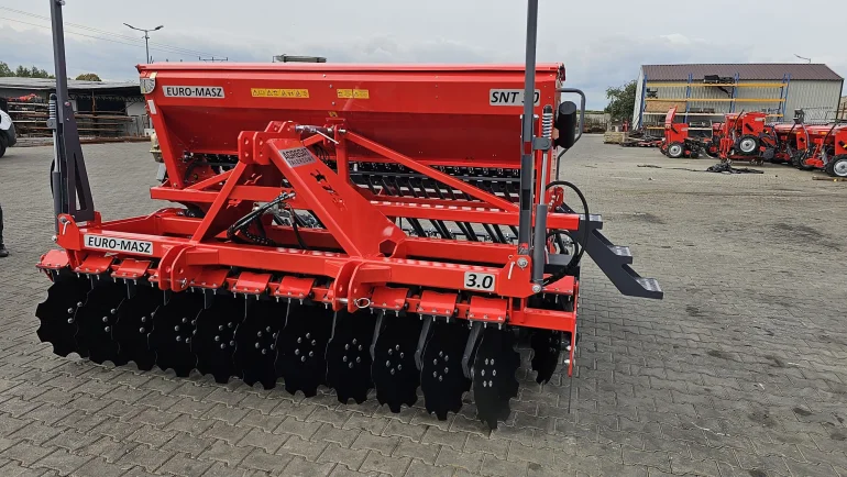 Siewnik nabudowany- agregat talerzowy