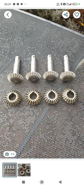 Krone koła zębate 20x20 zębów zamiennik