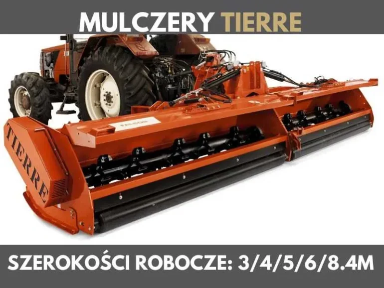 Kosiarka mulczer Tierre TRL Plus 300 cm