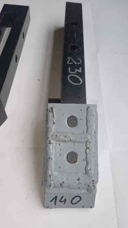 Dłuto wymienne napawane węglik Michel