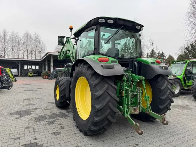JOHN DEERE 6105R + JD H340 / TLS / PowrQuad / Klimatyzacja /