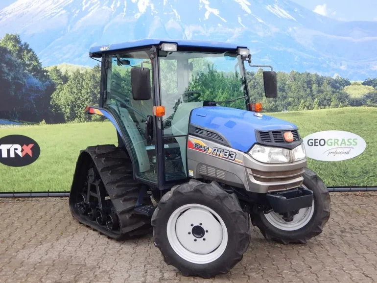 Mały Ciągnik Iseki AT33 33KM 4x4 Kabina KLIMATYZACJA Kubota C330 MF