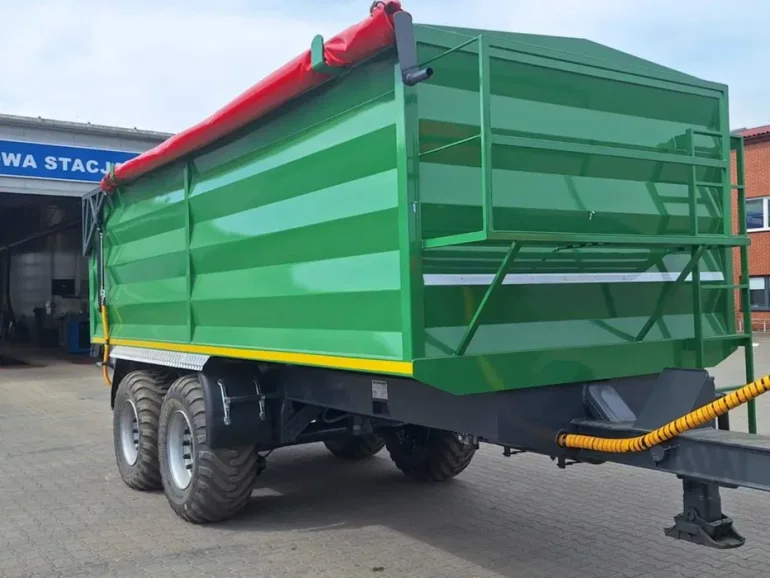 Tandem ROHR 16T wywrotka skorupa wozidło szerokie koła