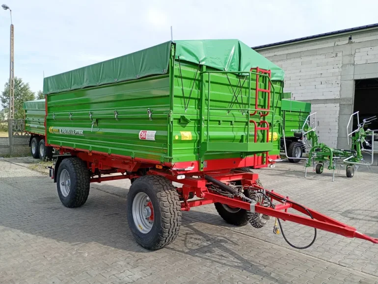 Przyczepa paletowa PRONAR PT612 - 12 ton, cena PROMOCYJNA - rok 2024