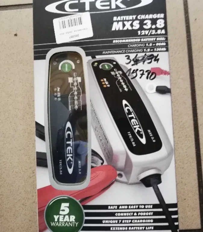 Ładowarka CTEK MXS 3.8 12V 3,8A CTEK
