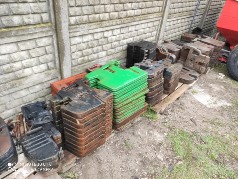 Obciążniki John Deere nowy typ 50 kg oryginalne
