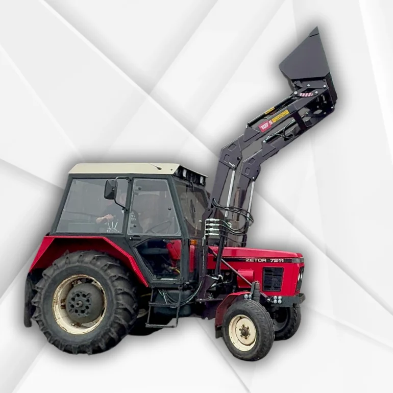 Ładowacz czołowy do Zetora z euroramką – udźwig 700 kg, prosto od producenta
