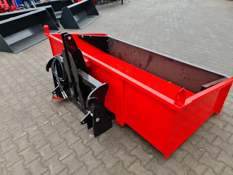 Skrzynia transportowa załadunkowa hydrauliczna tuz tur wózek widłowy