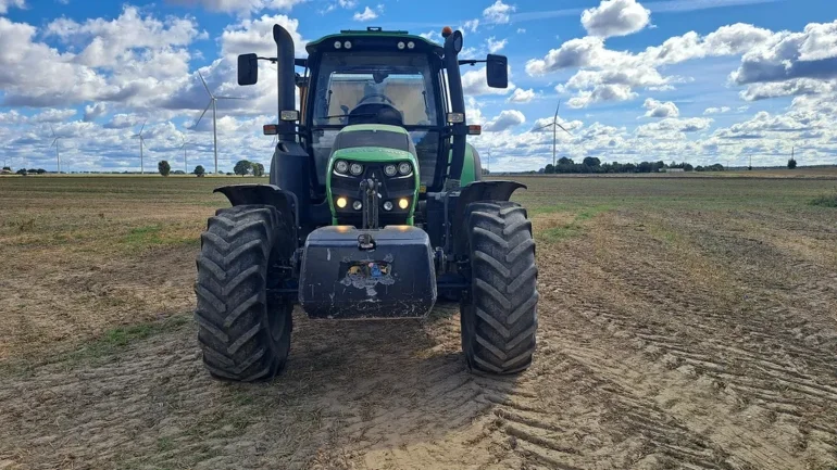 Deutz fahr 6180 cshift 2016 rok Pneumatyka