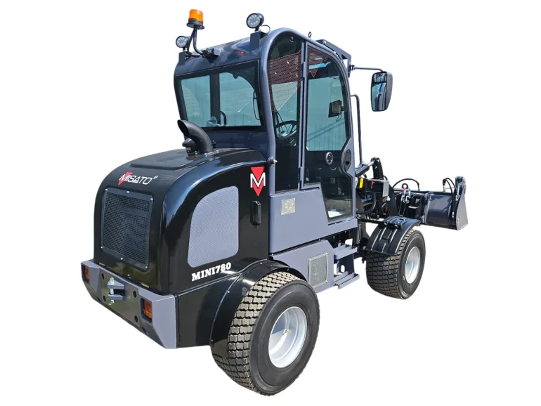 Misato MINI 780 ładowarka 1000kg Klimatyzacja łyżka 4w1 + widły