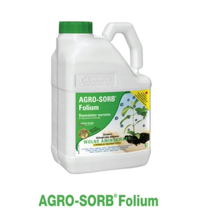 Agro-Sorb Folium DOLISTNY Aminokwas BIOSTYMULATOR WZROSTU 5L Dystrybutor